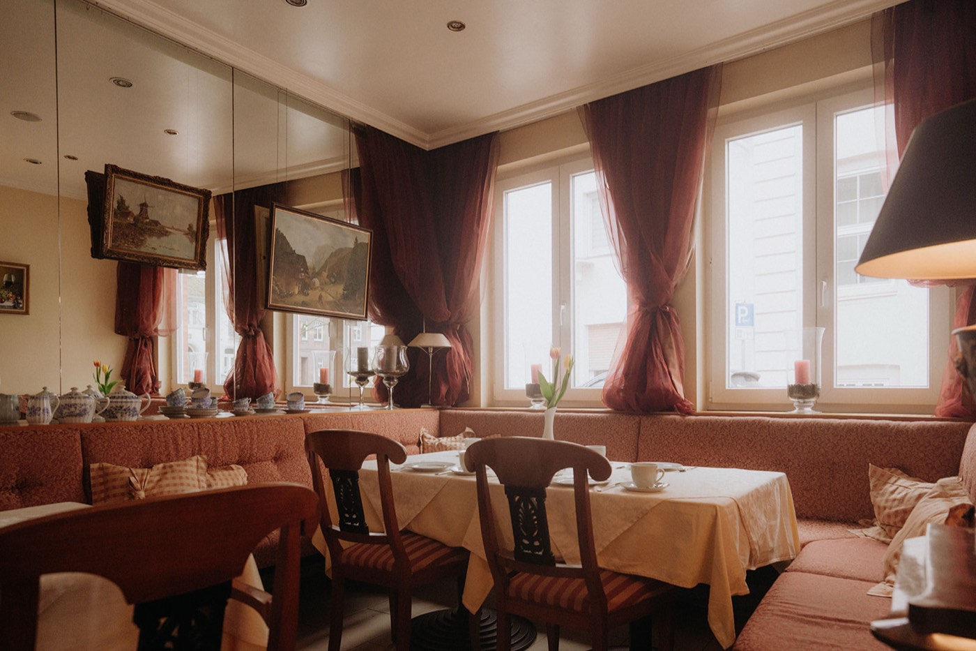 Gemütliche Sitzecke im Café am Museum